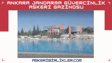 06-Ankara Jandarma Güvercinlik Askeri Gazinosu